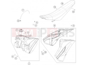 HUSQVARNA 2015 Street FS 450 (F2303O0) [EU] TANK, SEAT|Frame|07