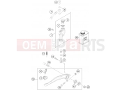 HUSQVARNA 2015 Street FS 450 (F2303O0) [EU] REAR BRAKE CONTROL|Frame|13