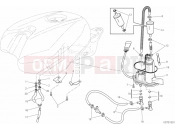 DUCATI Superbike 848 EVO Corse SE FUEL PUMP » TANK/SEAT