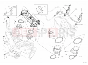DUCATI Superbike 848 EVO Corse SE THROTTLE BODY » INTAKE, CARBURETTOR