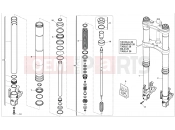 HUSQVARNA 2013 NUDA 900-900R ABS FRONT FORK (STD)