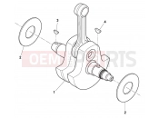 HUSQVARNA 2013 TR 650 TERRA-STRADA CRANK SHAFT