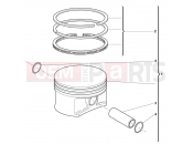 HUSQVARNA 2013 TR 650 TERRA-STRADA PISTON