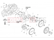HUSQVARNA 2013 TR 650 TERRA-STRADA OIL PUMP
