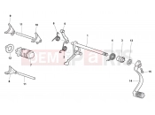 HUSQVARNA 2013 TR 650 TERRA-STRADA GEAR SHIFT