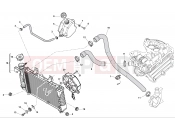 HUSQVARNA 2013 TR 650 TERRA-STRADA COOLING SYSTEM