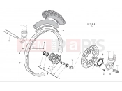 HUSQVARNA 2013 TR 650 TERRA-STRADA FRONT WHEEL (TERRA)
