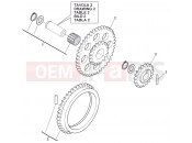HUSQVARNA 2013 TXC 511 OILPUMP GEAR