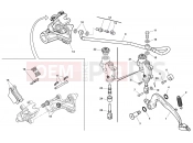 HUSQVARNA 2013 TXC 511 REAR BRAKE SYSTEM
