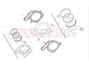 HUSQVARNA TE 449-511 CYLINDER - PISTON