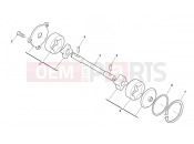 HUSQVARNA TE 449-511 OIL PUMP