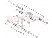 HUSQVARNA TE 449-511 LINKAGE SUSPENSION