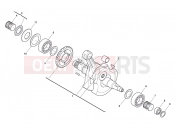 HUSQVARNA TC 449 CRANK SHAFT