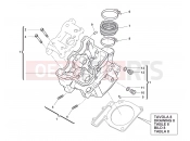 HUSQVARNA TC 449 CYLINDER HEAD