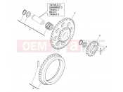 HUSQVARNA TC 449 OILPUMP GEAR