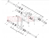 HUSQVARNA TC 449 LINKAGE SUSPENSION