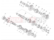HUSQVARNA 2013 TE-SMR 125 GEAR BOX
