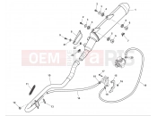HUSQVARNA 2013 TE-SMR 125 EXHAUST SYSTEM
