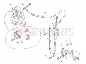 HUSQVARNA 2013 TE-SMR 125 REAR BRAKE