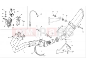 HUSQVARNA 2012 NUDA 900-900R EXHAUST SYSTEM