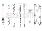 HUSQVARNA 2012 NUDA 900-900R FRONT FORK (STD)