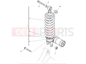 HUSQVARNA 2012 NUDA 900-900R REAR SUSPENSION (R)