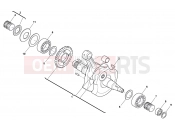 HUSQVARNA SMR 511 CRANK SHAFT
