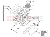 HUSQVARNA SMR 511 CYLINDER HEAD