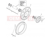 HUSQVARNA SMR 511 OILPUMP GEAR