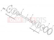 HUSQVARNA SMR 511 OIL PUMP