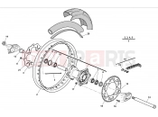HUSQVARNA SMR 511 REAR WHEEL