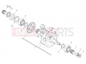 HUSQVARNA 2012 TE 449-511 CRANK SHAFT