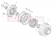 HUSQVARNA 2012 TE 449-511 CLUTCH