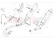 HUSQVARNA 2012 TE 449-511 EXHAUST SYSTEM