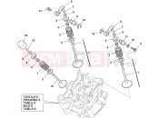 HUSQVARNA 2012 TXC 449-511 VALVES
