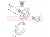 HUSQVARNA 2012 TXC 449-511 OILPUMP GEAR