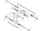 HUSQVARNA 2012 TXC 449-511 LINKAGE SUSPENSION