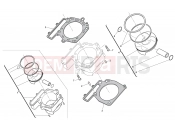 HUSQVARNA 2012 TC 449 CYLINDER - PISTON
