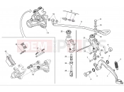 HUSQVARNA 2012 TC 449 REAR BRAKE SYSTEM