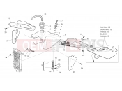 HUSQVARNA 2012 WR 250-300 FUEL TANK BODY