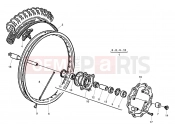 HUSQVARNA 2012 WR 250-300 FRONT WHEEL