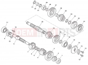 HUSQVARNA 2012 SMR-TE 125 GEAR BOX