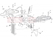 HUSQVARNA 2012 SMR-TE 125 FUEL TANK BODY