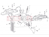 HUSQVARNA 2012 SMS-WRE 125 FUEL TANK BODY