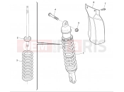 HUSQVARNA 2012 SMS-WRE 125 REAR SUSPENSION