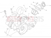 HUSQVARNA 2012 CR 65 CRANKCASE CARTER