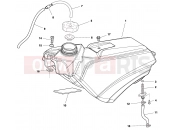 HUSQVARNA 2012 CR 65 FUEL TANK
