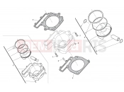 HUSQVARNA 2011 SMR 449-511 CYLINDER PISTON
