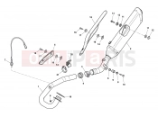 HUSQVARNA 2011 SMR 449-511 EXHAUST SYSTEM