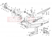 HUSQVARNA 2011 SMR 449-511 REAR SWING ARM